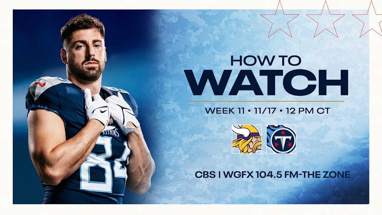 Minnesota Vikings Vs Tennessee Titans How To Watch Listen And Live Stream