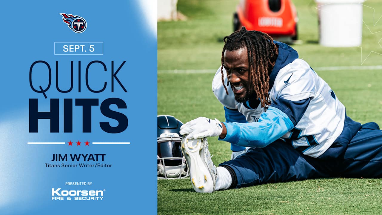 Quick Hits on the Titans After Friday's Practice – Tennessee Titans