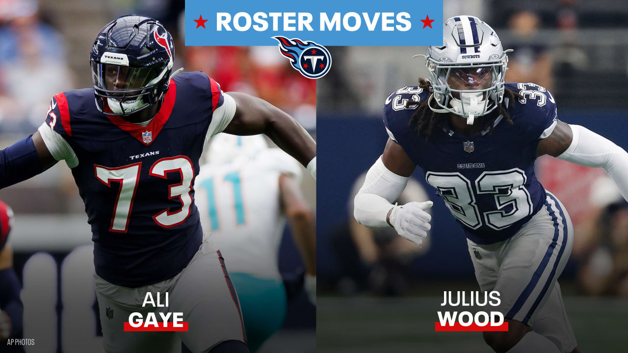 Titans Claim Two Players Off Waivers, and Part Ways With Two Others