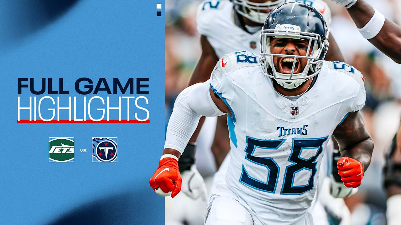 Jets vs. Titans Highlights Week 2 Game Highlights