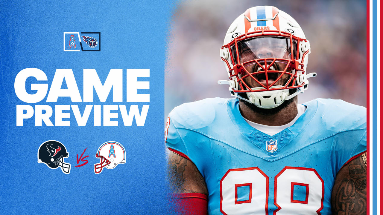 Game Preview: Titans Host Texans in Week 15