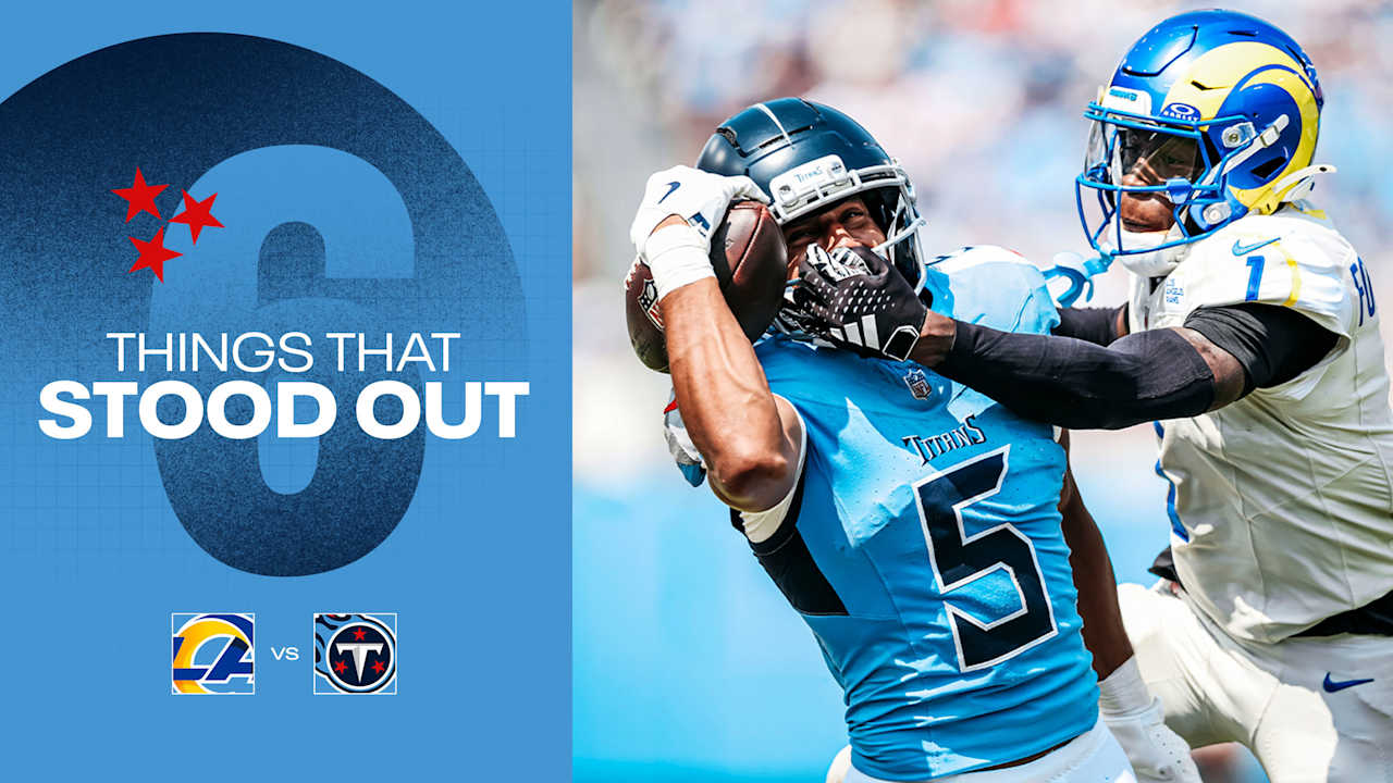Six Things That Stood Out for the Titans in Sunday’s Loss to the Rams