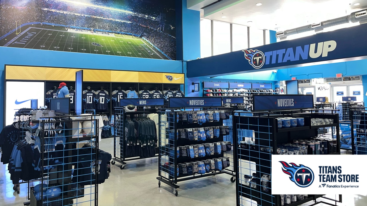 Titans Team Store Officially Re Opens at Nissan Stadium