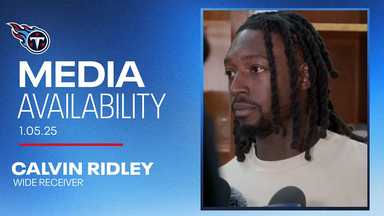 Calvin Ridley Media Availability | The Season is Done Throw it Away and ...