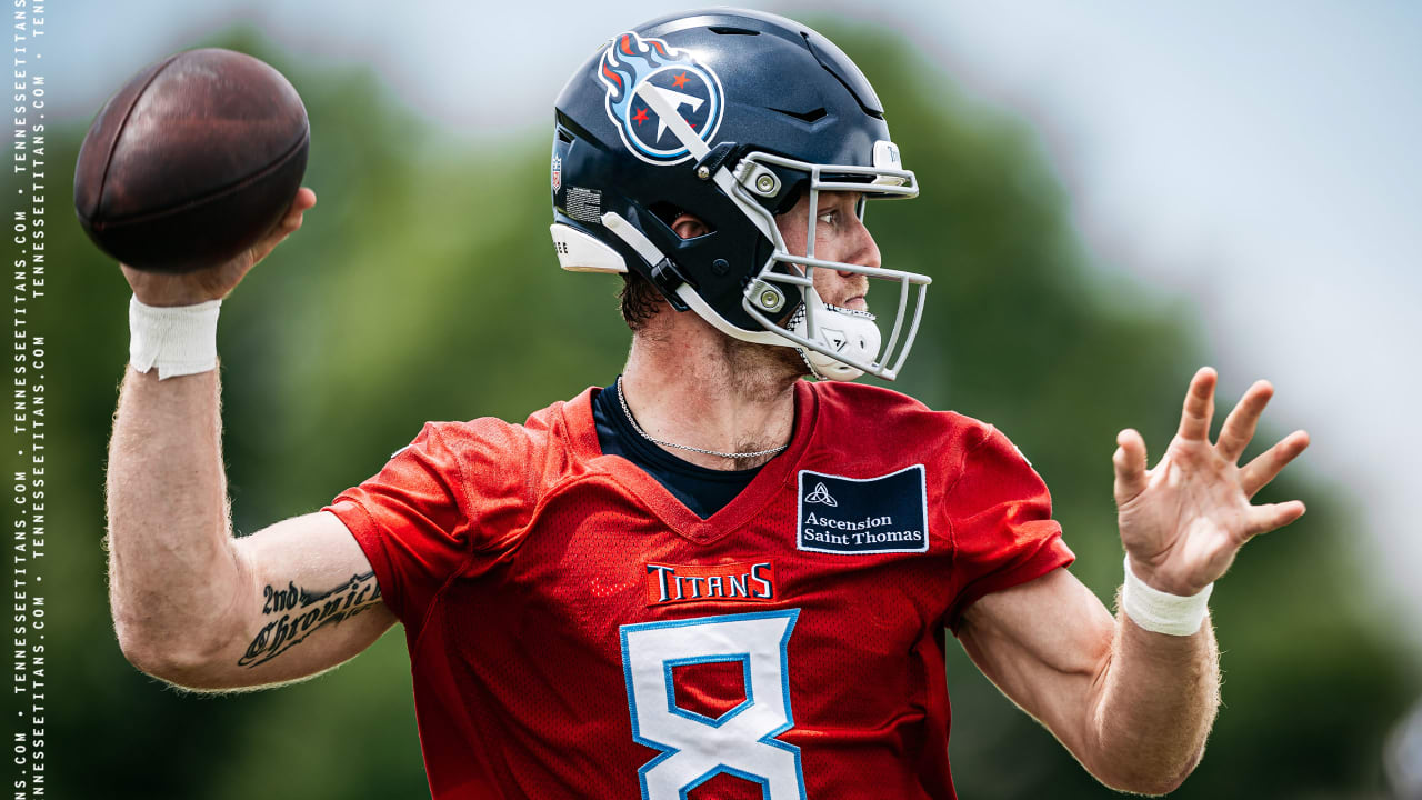 As Training Camp Approaches, Titans QB Will Levis Concentrates on Enhancing His Skills