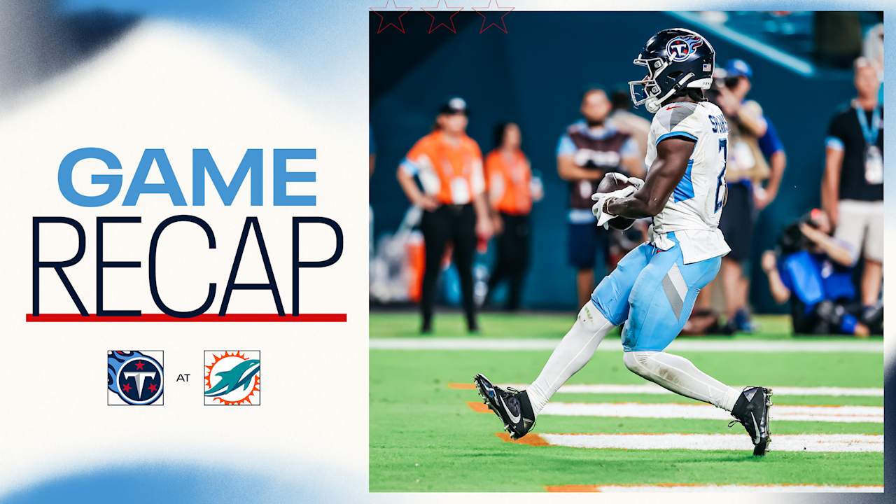 Titans Secure First 2024 Season Win Against Dolphins, 3112 BVM Sports