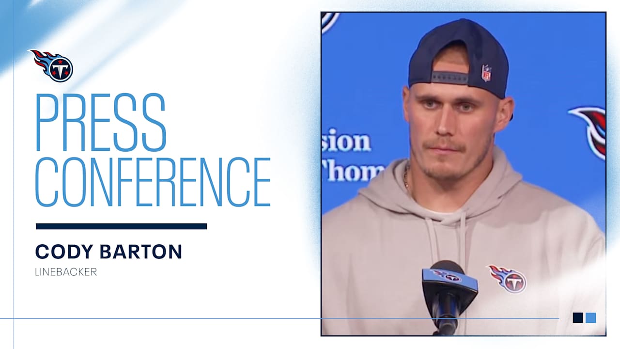It's Crucial to Stay Together | Cody Barton Press Conference