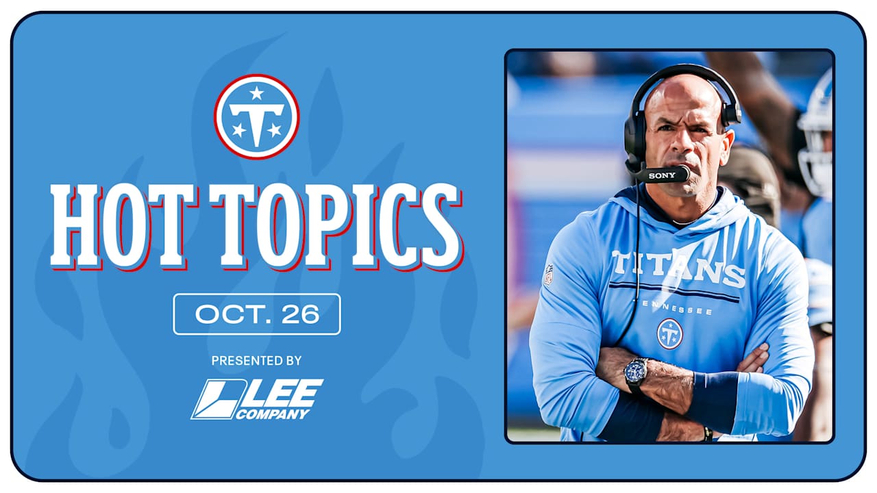 Hot Topics From Titans HC Robert Saleh's Zoom Call on Monday