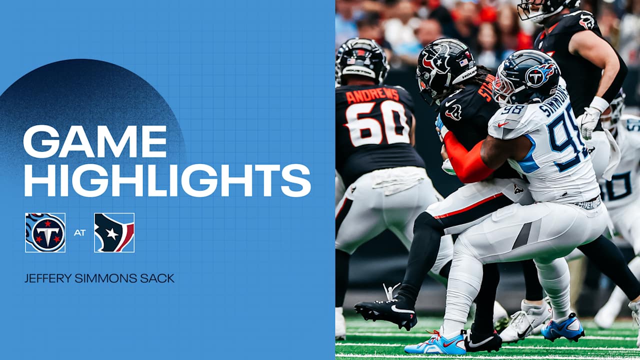 Jeffery Simmons Registers One of the Fastest Sacks You'll Ever See | Game Highlights