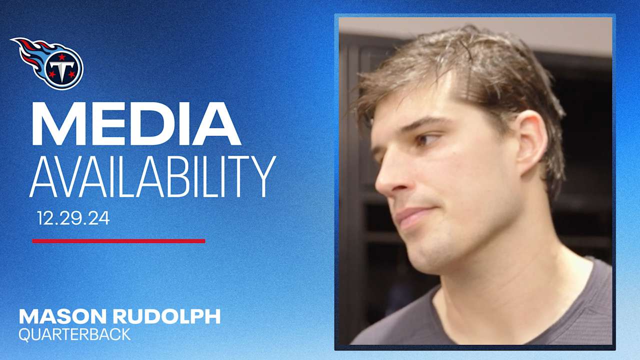 Mason Rudolph Media Availability | This Season Has Taught Me a Lot