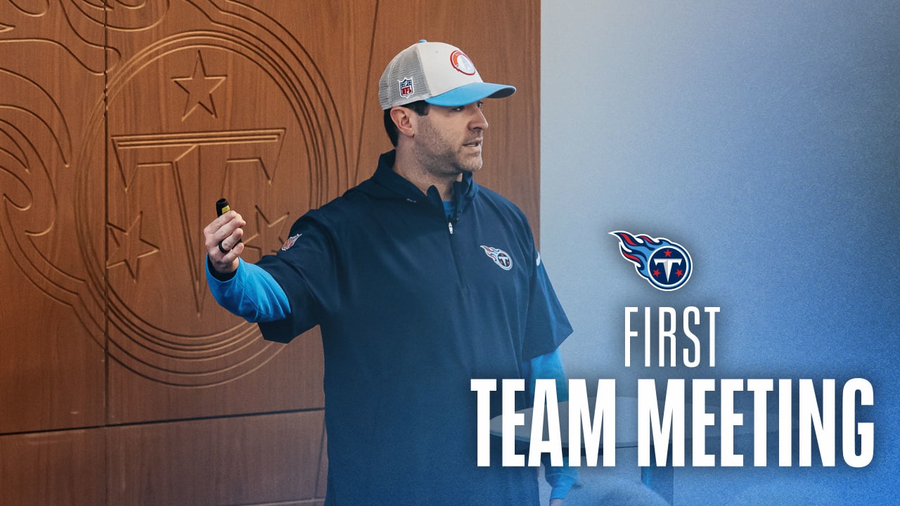 First Team Meeting | Tennessee Titans