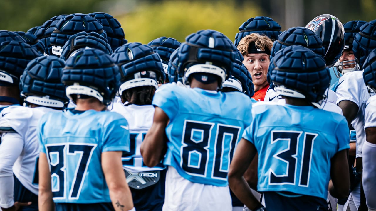 Titans: Statistical leaders in 13 open training sessions