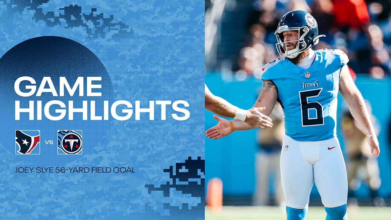 Joey Slye Drains 56-yard FG with Ease | Game Highlights