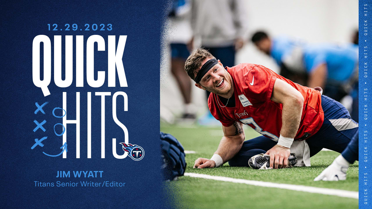 Quick Hits on the Titans From Friday of Texans Week - Vimarsana News