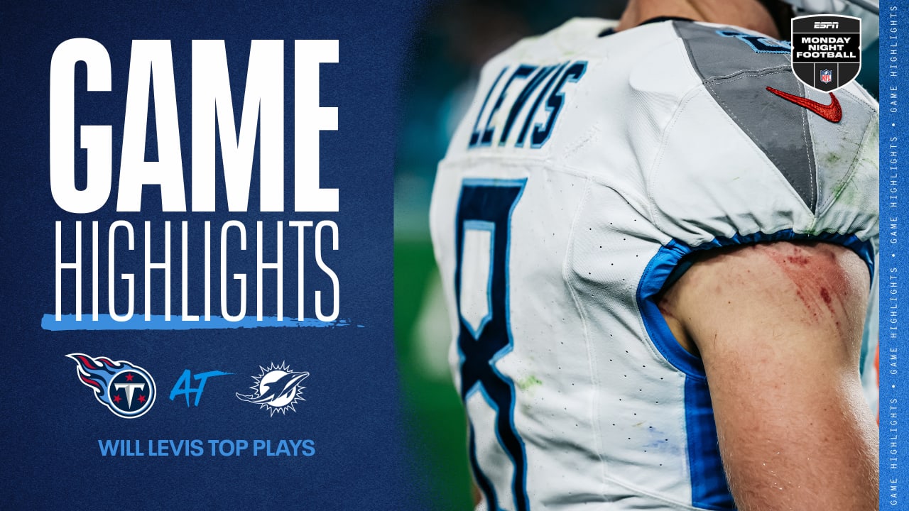 Will Levis' Best Plays in Comeback Victory Over Dolphins Week 14 Game