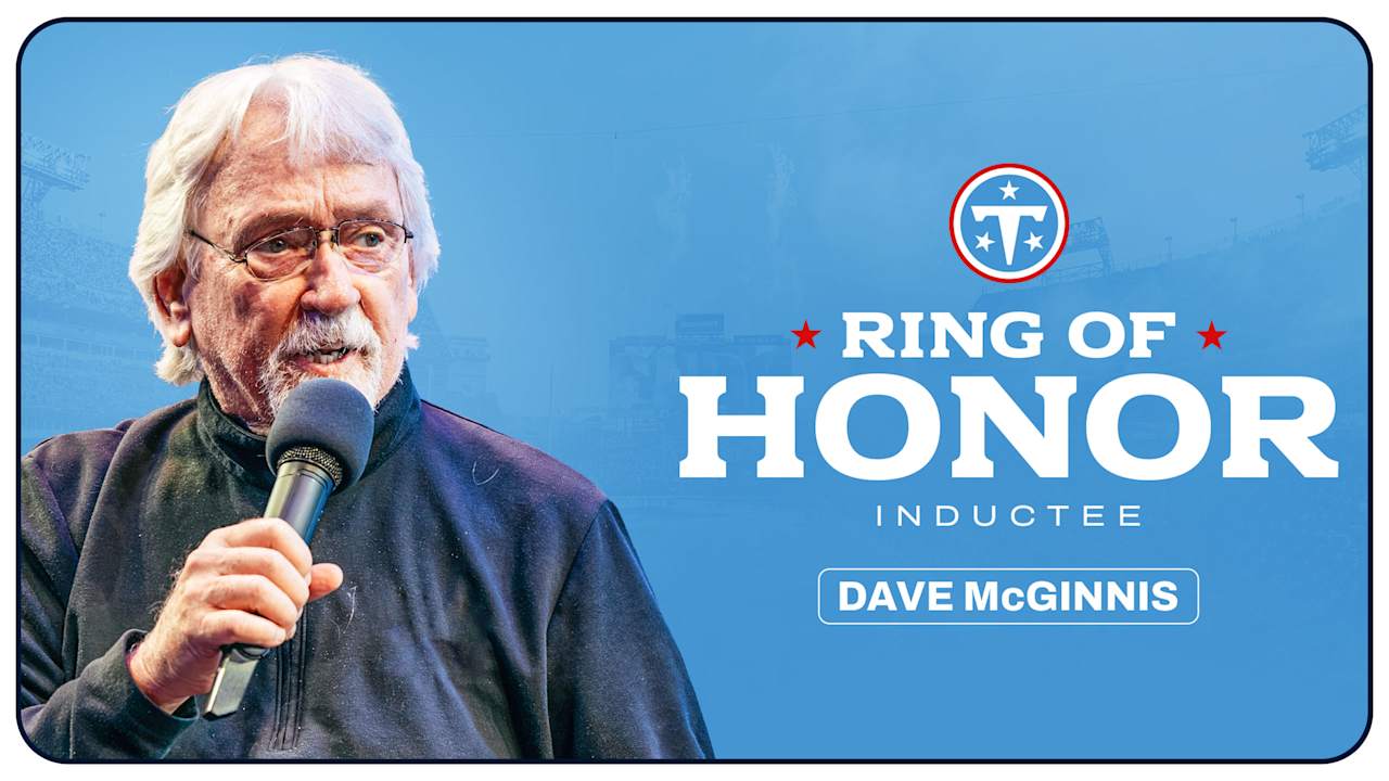 Former Titans Coach, Titans Radio Analyst Dave McGinnis to be Inducted Into Franchise’s Ring of Honor