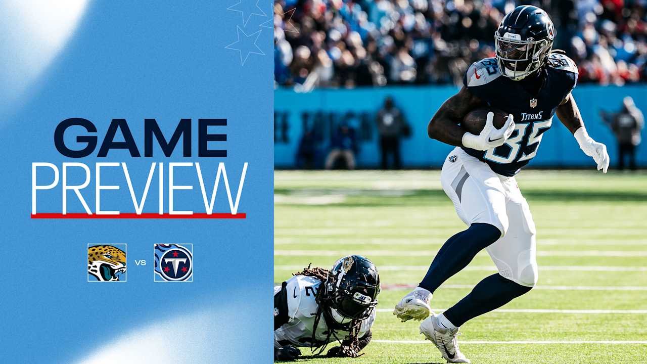 Game Preview: Titans Host Jaguars In 30th Season Of Rivalry