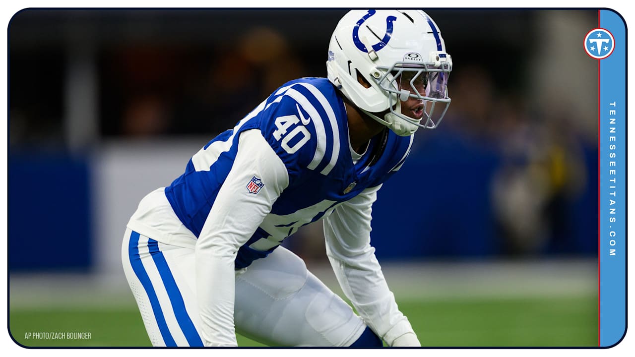 Titans Sign CB Jaylon Jones, Waive CB Melvin Smith Jr.