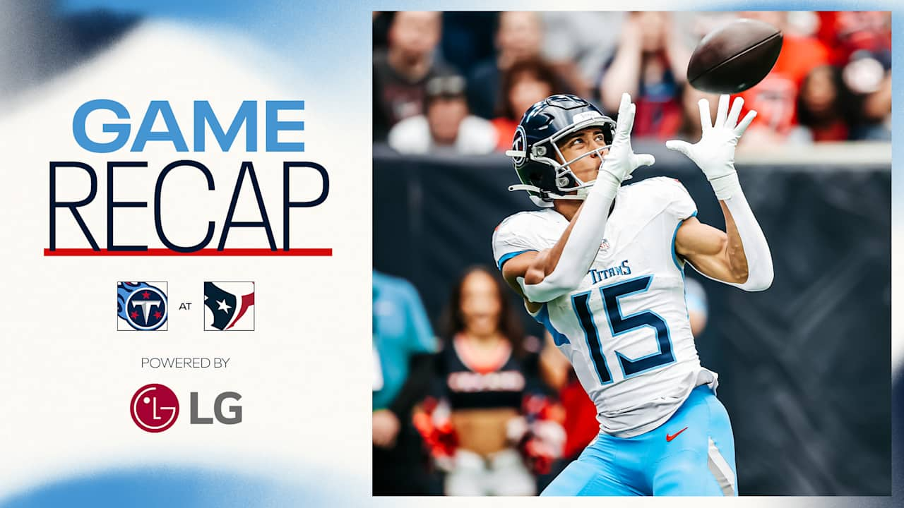 Game Recap: "Just the Titans" Strike Oil, Take Back Houston With a 32-27 Win Over the Texans