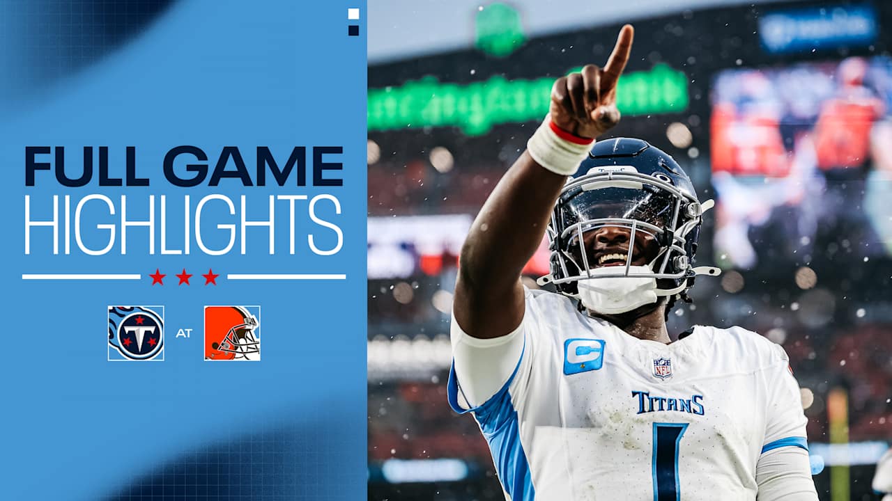 Titans vs. Browns Highlights Week 14 | Game Highlights