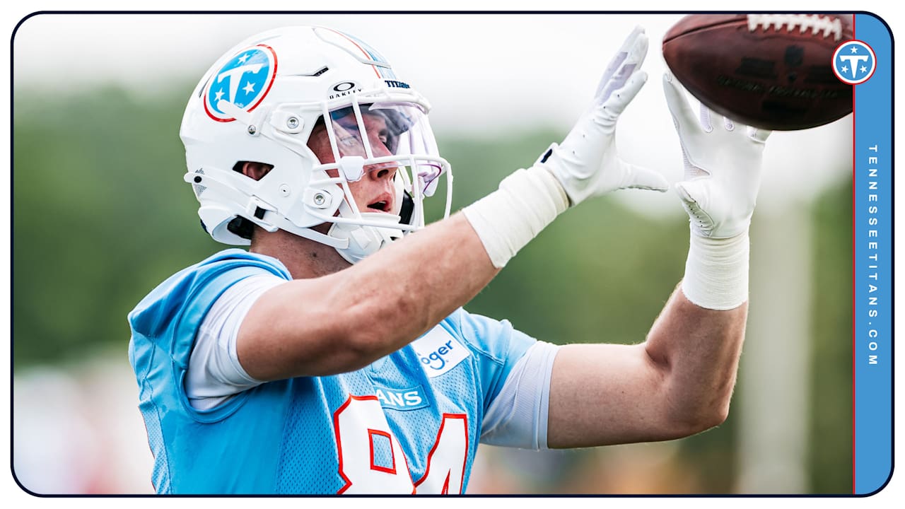 Titans Tight End Gunnar Helm Taking Nothing For Granted as he Heads into Year Two