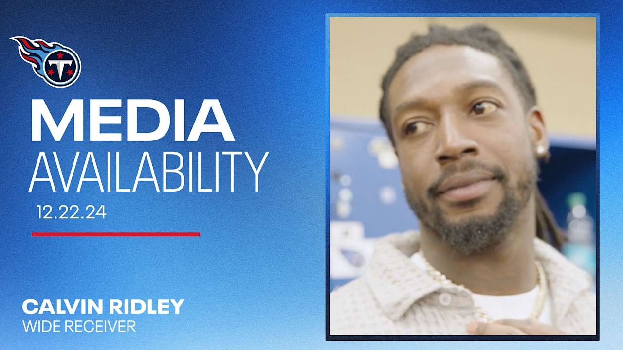 Calvin Ridley Media Availability | We Started to Come Back, but It Was ...