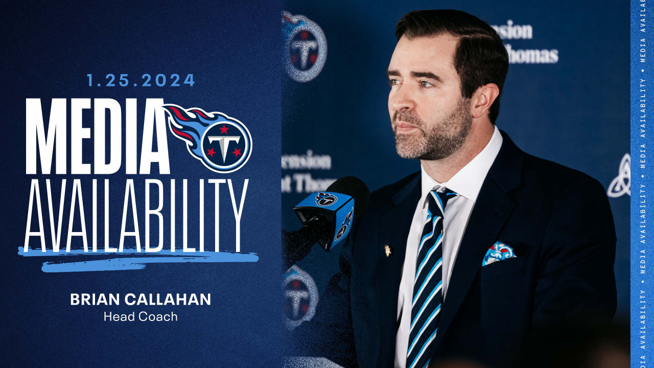 Brian Callahan Named Titans Head Coach | Media Availability