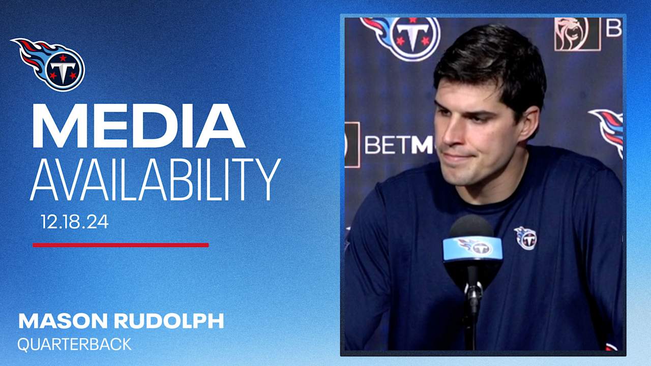 Mason Rudolph Media Availability | Thankful to Get Another Opportunity ...