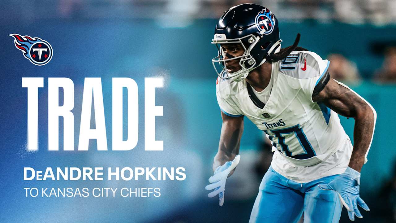 Titãs trocam WR DeAndre Hopkins com os Chiefs em troca de escolha condicional do draft da 5ª rodada
 #ÚltimasNotícias