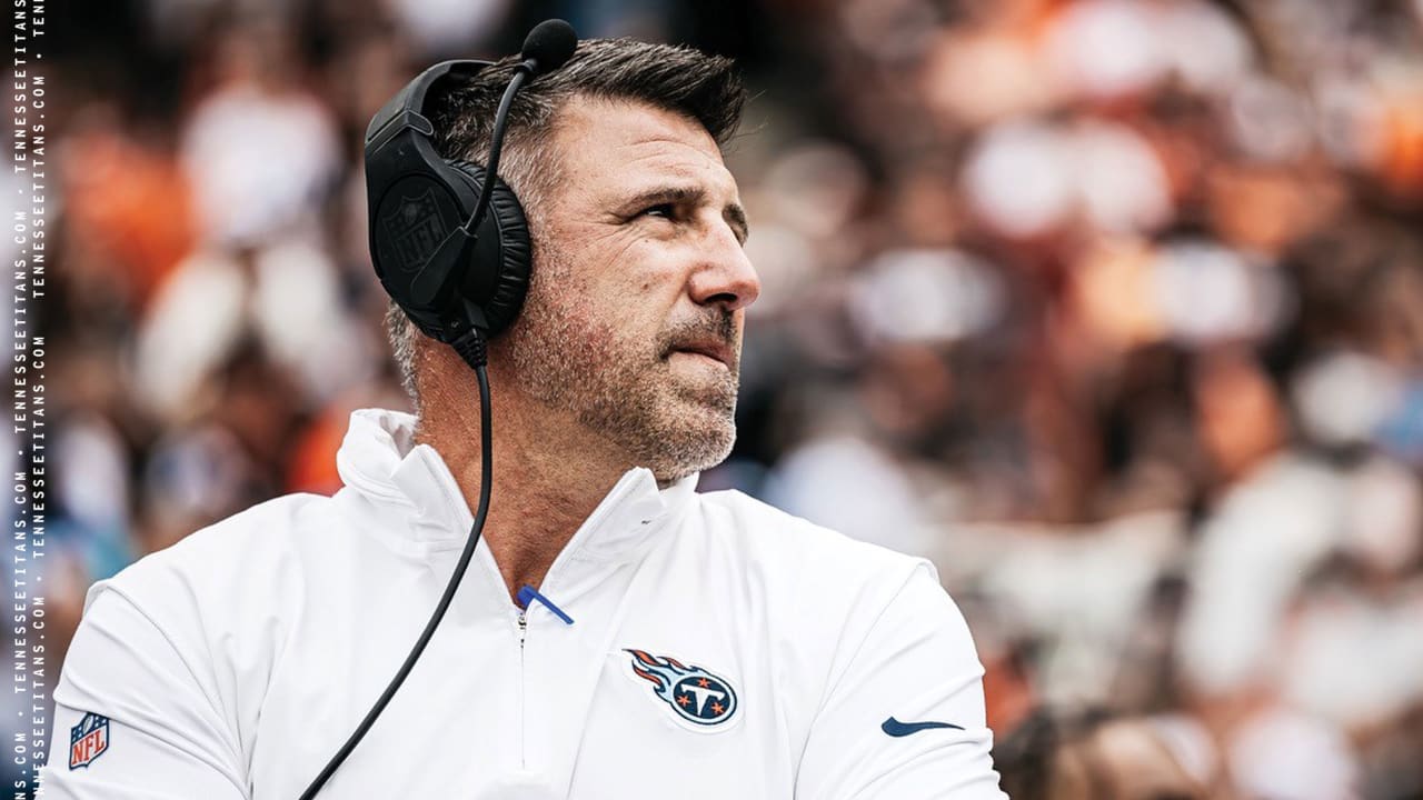 Titans Fire Head Coach Mike Vrabel After Six Seasons: Controlling Owner ...