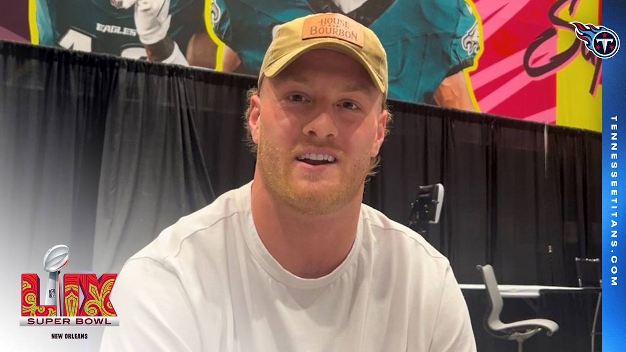 From Super Bowl LIX Titans QB Will Levis Determined to Prove He Should