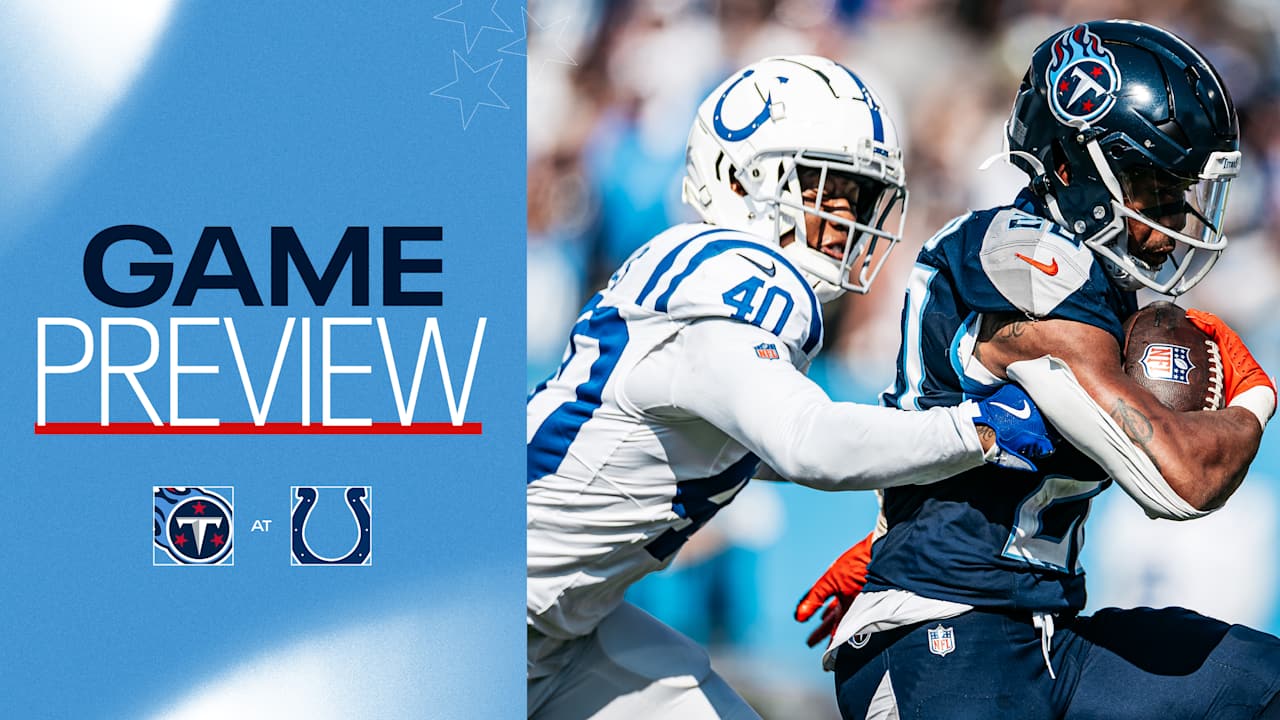 Game Preview: Titans Travel to Indianapolis for Week 16 Meeting with Colts