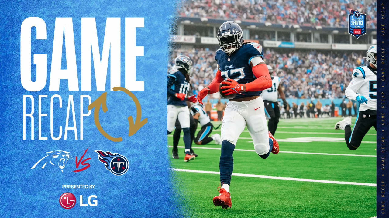 Titans Claw Out 17-10 Win Over the Panthers - Vimarsana News