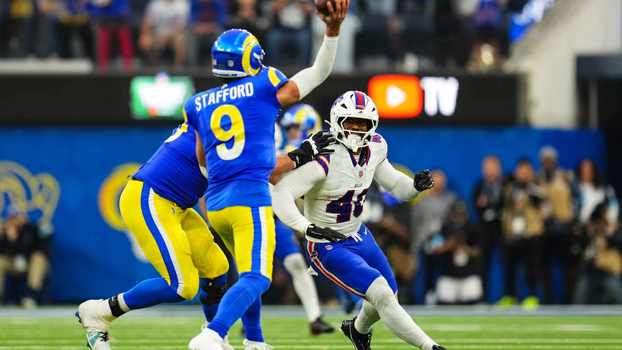 buffalo bills vs los angeles rams match player stats