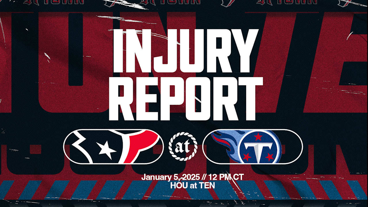 Injury Report Week 18