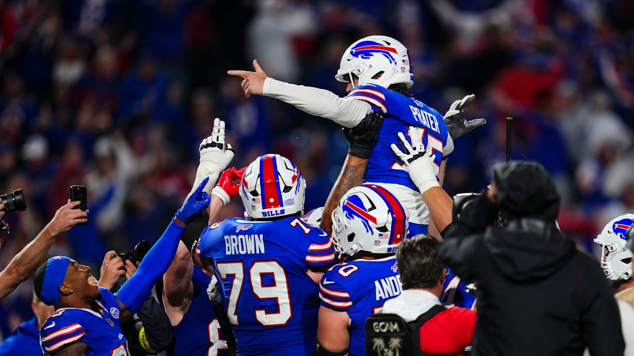 MATT PRATER WALK-OFF FIELD GOAL: Prater's last-second field goal gives  Bills STUNNING 41-40 win | Bills vs. Ravens Highlights
