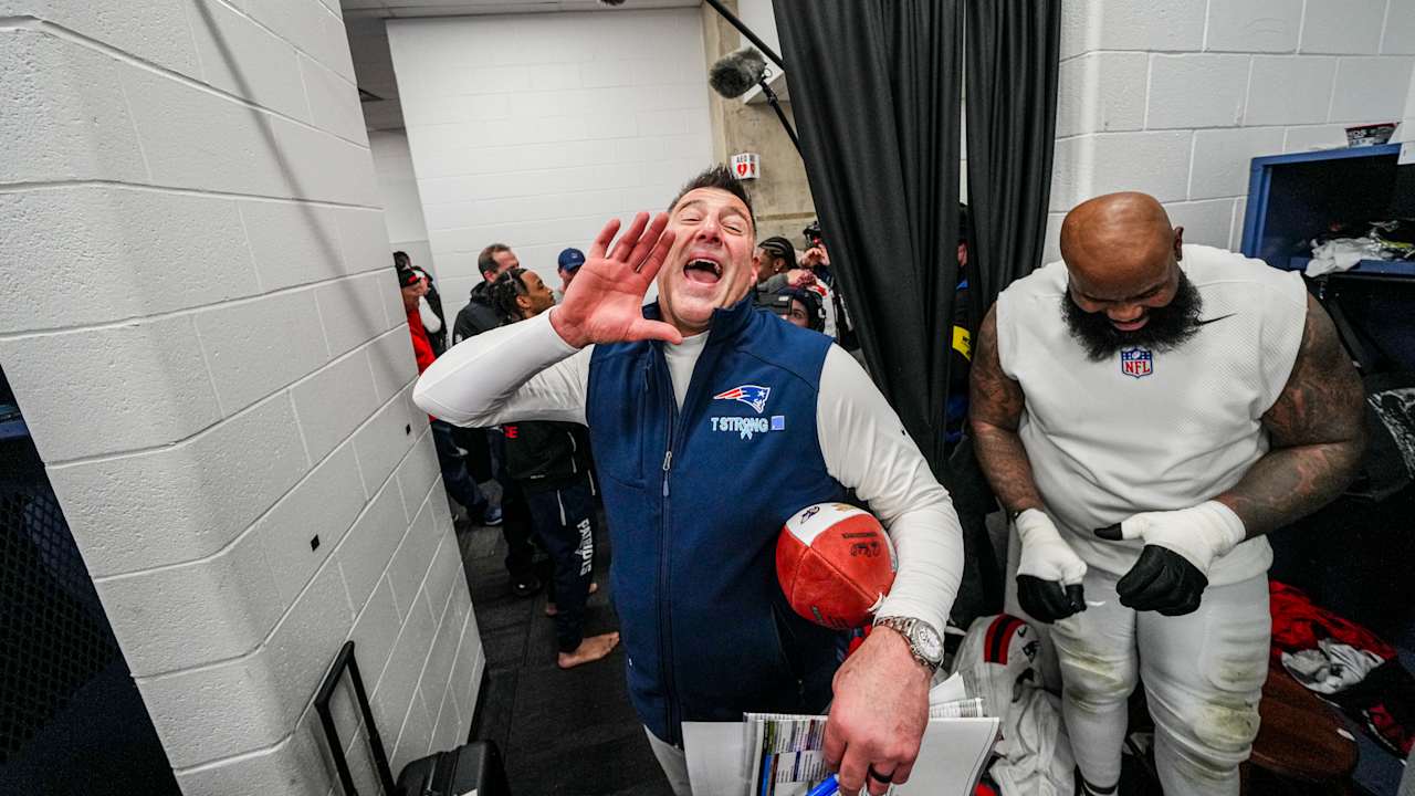 ಫೋಟೋಗಳು: ದೇಶಭಕ್ತರು ಮೈದಾನದಲ್ಲಿ ಮತ್ತು ಲಾಕರ್ ಕೋಣೆಯಲ್ಲಿ ರಾವೆನ್ಸ್ ವಿರುದ್ಧ ವಿಜಯವನ್ನು ಆಚರಿಸುತ್ತಾರೆ | ಎನ್ಎಫ್ಎಲ್ ವಾರ 16