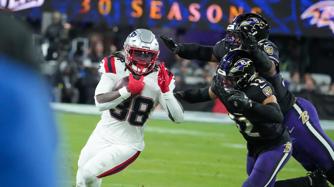 ಪೇಟ್ರಿಯಾಟ್ಸ್ ಟಾಪ್ ಪ್ಲೇ ವರ್ಸಸ್ ರಾವೆನ್ಸ್ | ಎನ್ಎಫ್ಎಲ್ ವಾರ 16