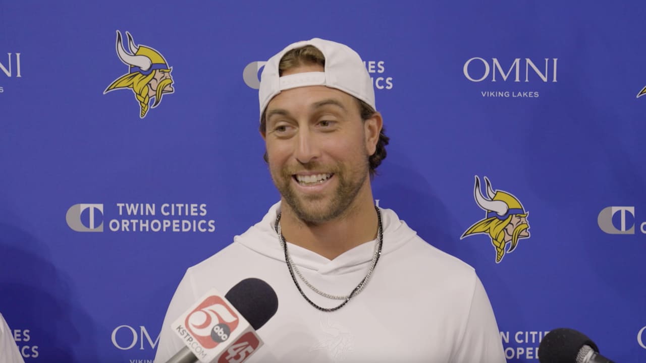 Adam Thielen Talks Being Traded to Vikings, His Excitement to Be Back in  Minnesota, Playing with Justin Jefferson & J.J. McCarthy