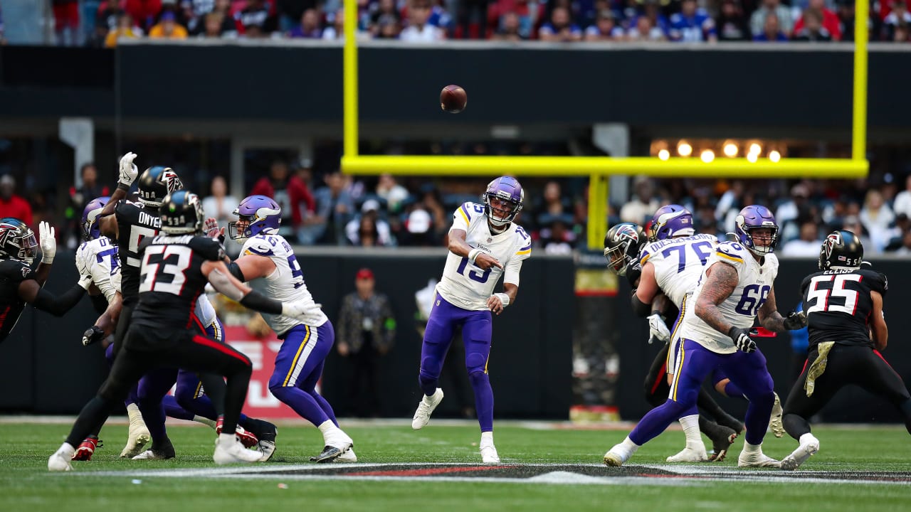 Vikings at Falcons Game Observations