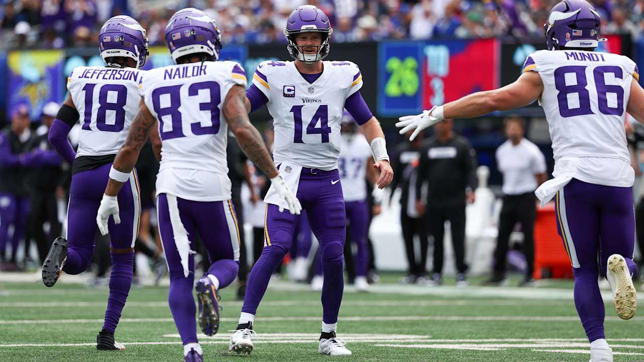 NFL Power Rankings: Vikings Leap Forward After Week 1 Win at Giants