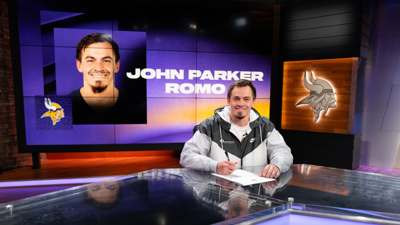 Signed Kicker John Parker Romo