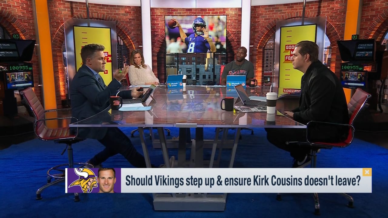 GMFB: Should Vikings Step Up and Make Sure Kirk Cousins Doesn't Leave?