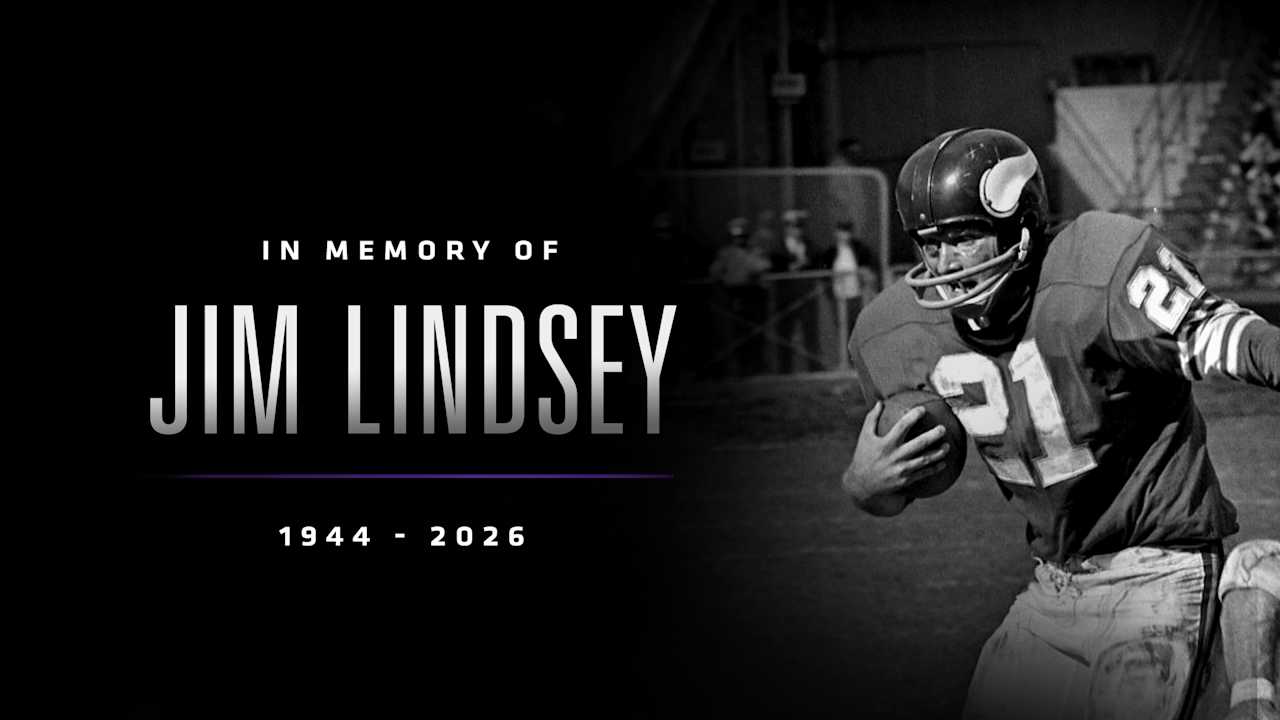 Vikings Send Condolences to Family of RB Jim Lindsey