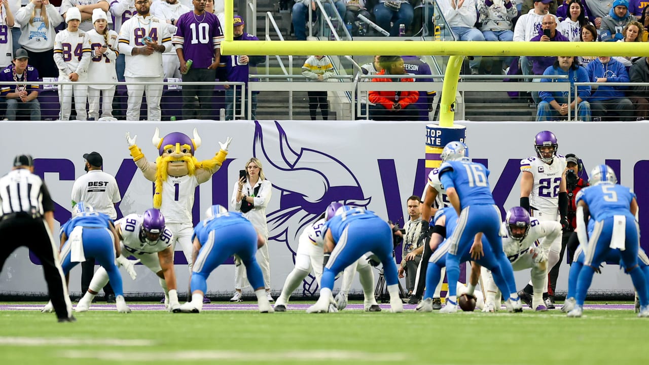 Vikings vs. Lions Game Observations