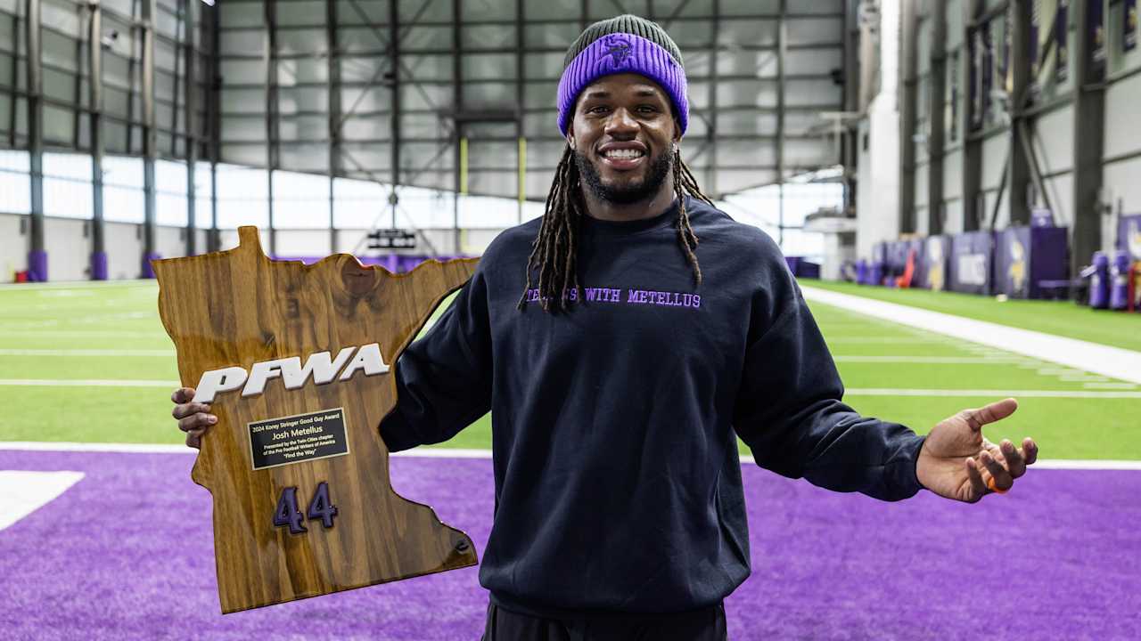 Joshua Metellus Named 2024 Korey Stringer Media Good Guy