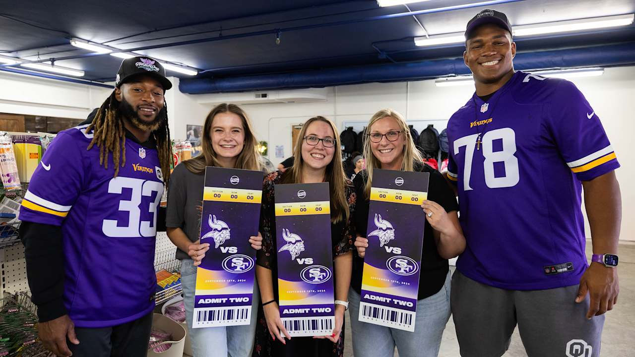 Vikings & Pepsi Celebrate Teacher Appreciation Week with Kids In Need Foundation