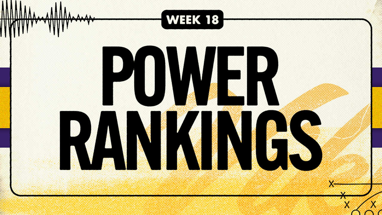 NFL Power Rankings: Vikings Push Win Streak to 4 Entering 2025 Season Finale vs. Packers