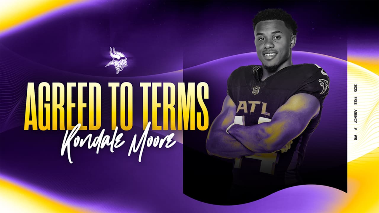 Vikings Agree to Terms with Receiver Rondale Moore