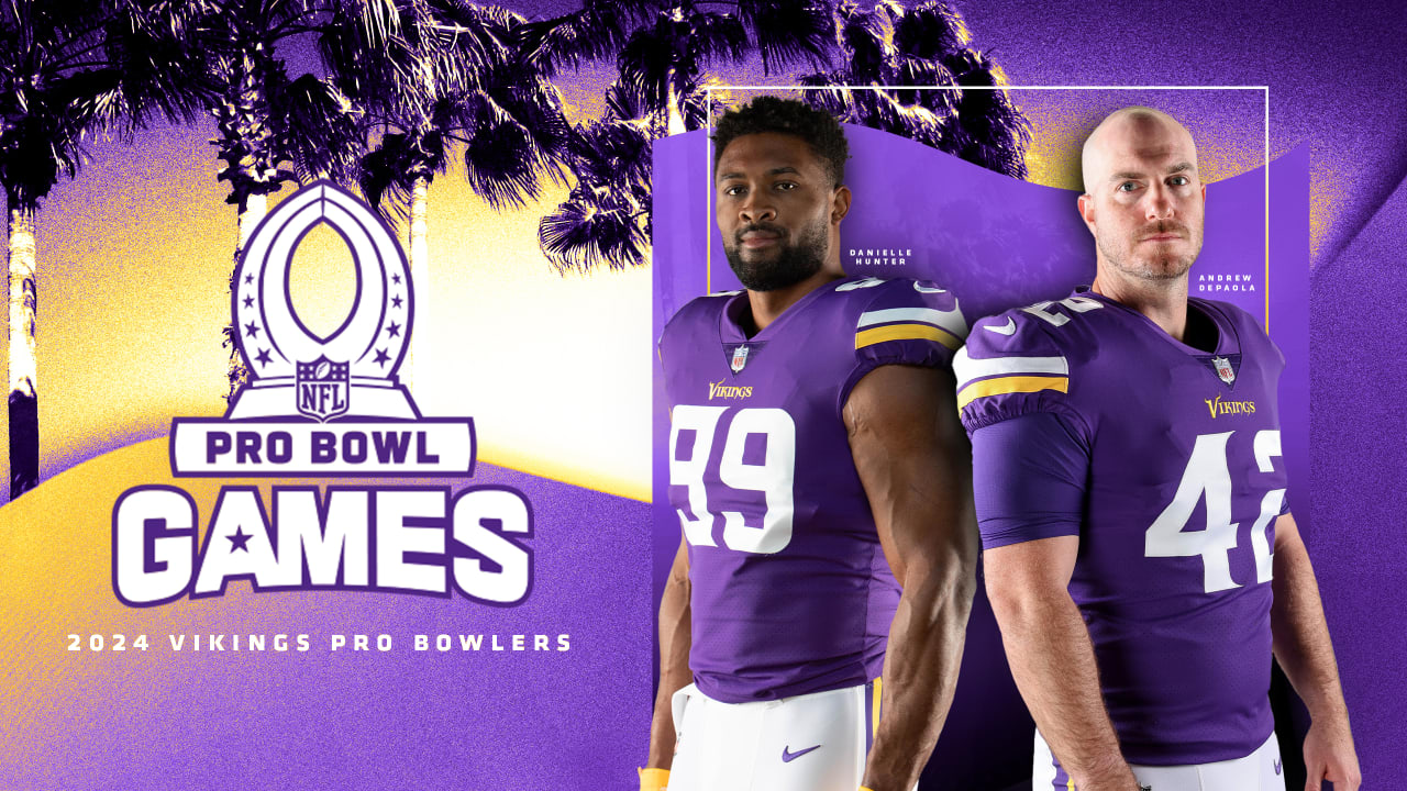 Danielle Hunter & Andrew DePaola Named to 2024 NFL Pro Bowl Games